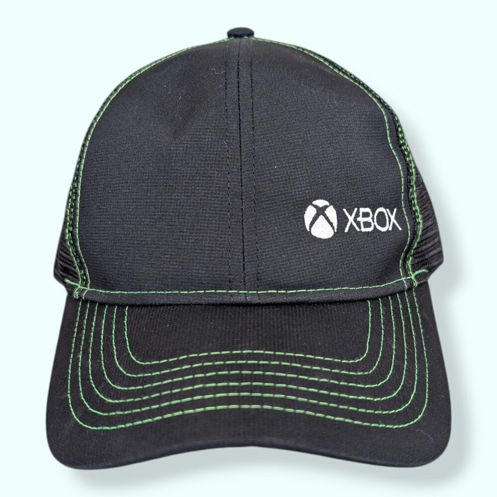 Xbox Black & Green Trucker Hat